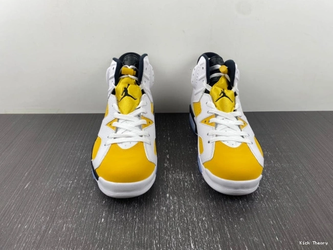 Kicktheory Yellow Air 6 CT8529-170 Jordan Ochre 0805